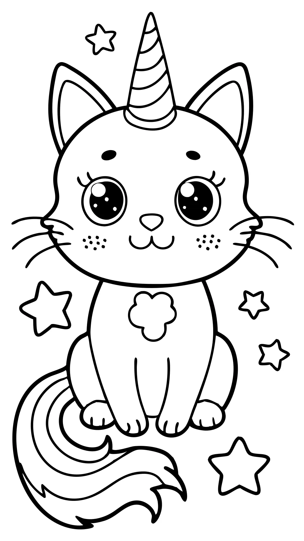 coloriages de maïs Kitty